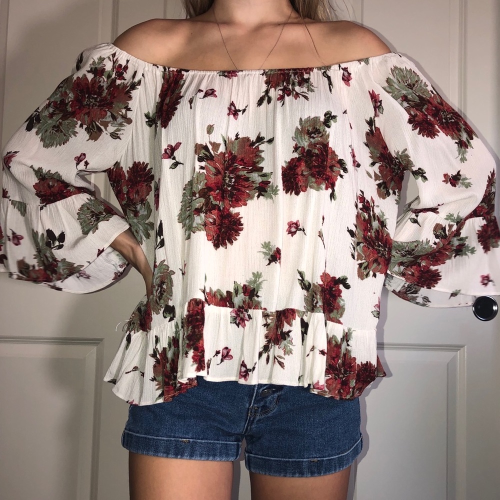 White a red top